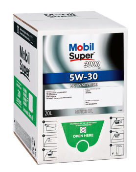 Mobil Super™ 3000 XE 5W-30 BAG in BOXX 1x20 Liter