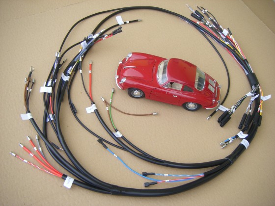 Kabelbäume speziell für Ihren Porsche 356 (alle Modelle)