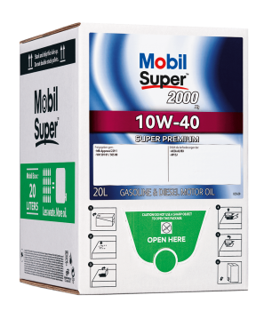 MOBIL SUPER™ 2000 X1 10W-40 BAG in BOXX 1x20 Liter