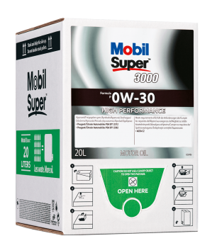 Mobil Super™ 3000 Formula P 0W-30 BAG IN BOX 1x20 Liter