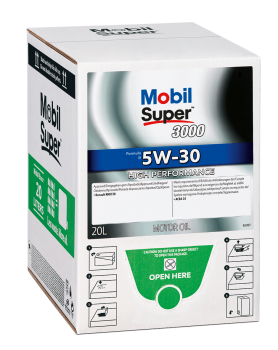 Mobil Super™ 3000 Formula R 5W-30 BAG in BOXX 1x20 Liter
