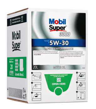 Mobil Super™ 3000 Formula R 5W-30 BAG in BOXX 1x20 Liter