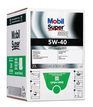 MOBIL SUPER™ 3000 X1 5W-40 BAG in BOXX 1x20 Liter
