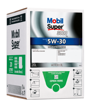 Mobil Super™ 3000 X1 F-FE 5W-30 BAG in BOXX 1x20 Liter