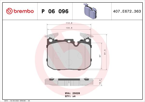 Brembo Xtra Brake Pads