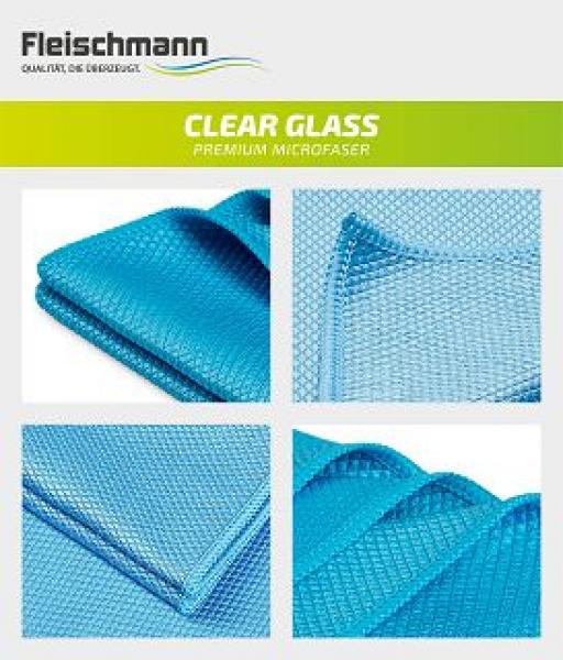 CLEAR GLASS - Premium Microfasertuch